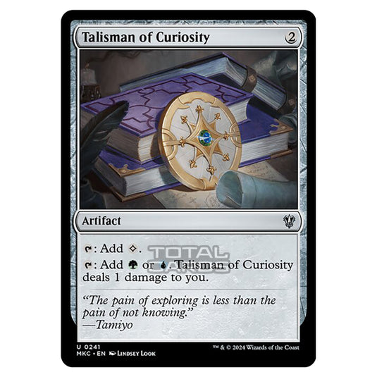 Magic The Gathering - Murders at Karlov Manor - Commander - Talisman of Curiosity - 0241