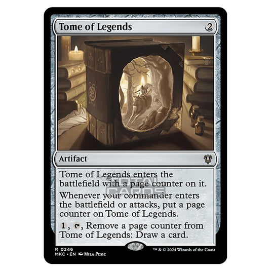 Magic The Gathering - Murders at Karlov Manor - Commander - Tome of Legends - 0246