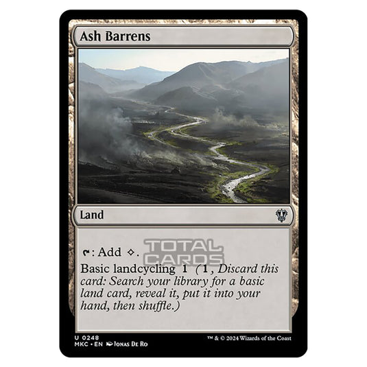 Magic The Gathering - Murders at Karlov Manor - Commander - Ash Barrens - 0248