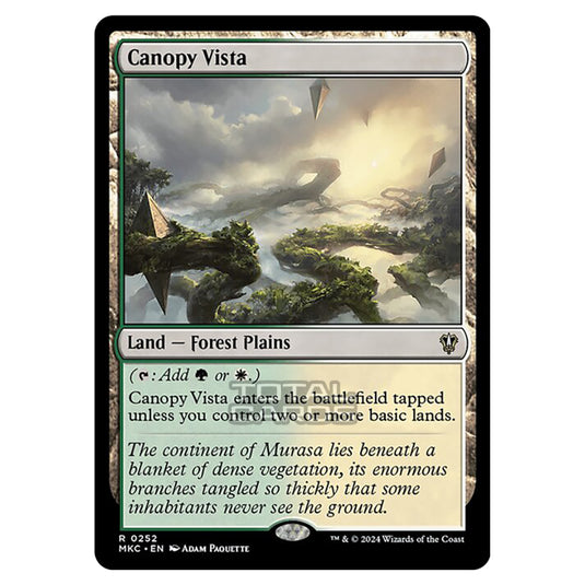 Magic The Gathering - Murders at Karlov Manor - Commander - Canopy Vista - 0252