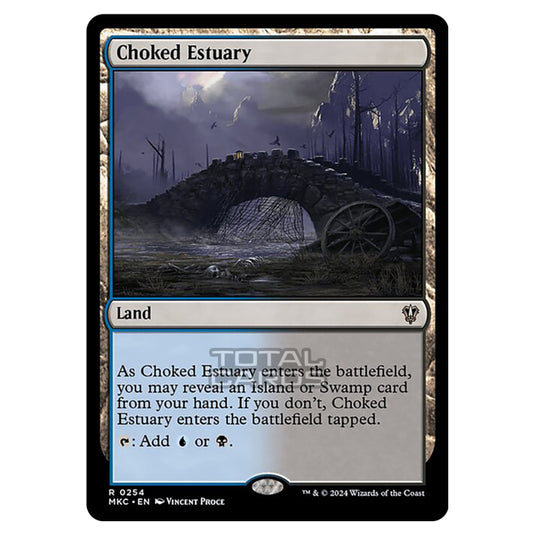 Magic The Gathering - Murders at Karlov Manor - Commander - Choked Estuary - 0254