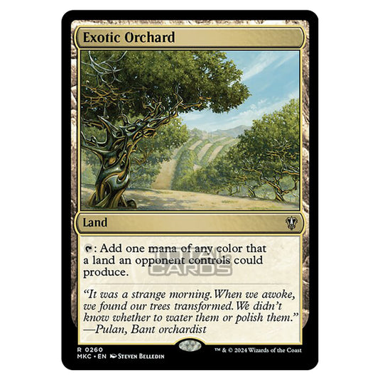 Magic The Gathering - Murders at Karlov Manor - Commander - Exotic Orchard - 0260