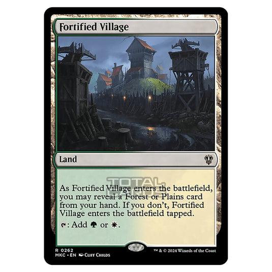 Magic The Gathering - Murders at Karlov Manor - Commander - Fortified Village - 0262