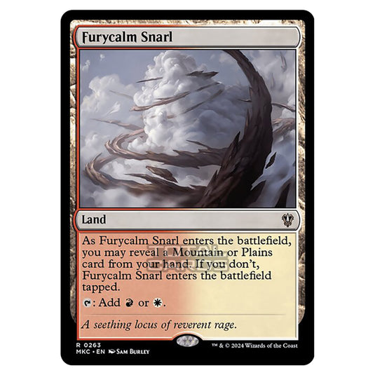 Magic The Gathering - Murders at Karlov Manor - Commander - Furycalm Snarl - 0263