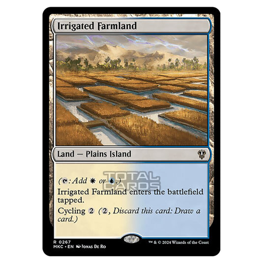 Magic The Gathering - Murders at Karlov Manor - Commander - Irrigated Farmland - 0267