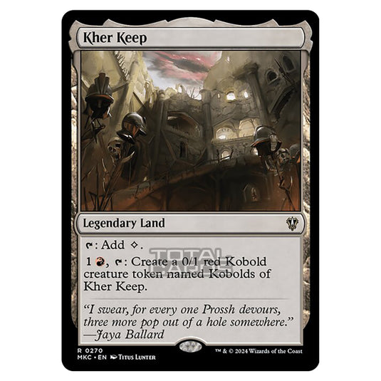 Magic The Gathering - Murders at Karlov Manor - Commander - Kher Keep - 0270