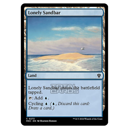 Magic The Gathering - Murders at Karlov Manor - Commander - Lonely Sandbar - 0273