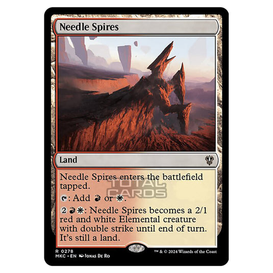 Magic The Gathering - Murders at Karlov Manor - Commander - Needle Spires - 0278