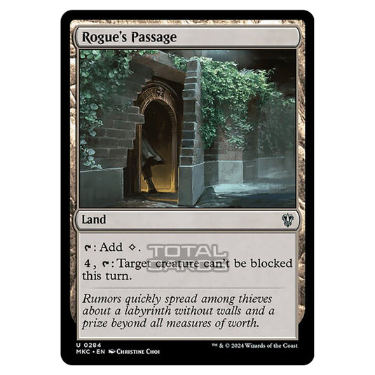 Magic The Gathering - Murders at Karlov Manor - Commander - Rogue's Passage - 0284