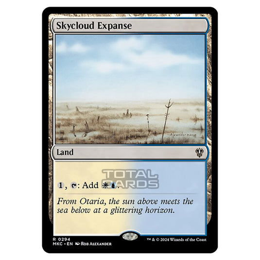 Magic The Gathering - Murders at Karlov Manor - Commander - Skycloud Expanse - 0294