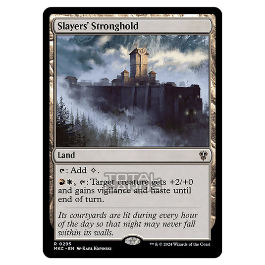 Magic The Gathering - Murders at Karlov Manor - Commander - Slayers' Stronghold - 0295