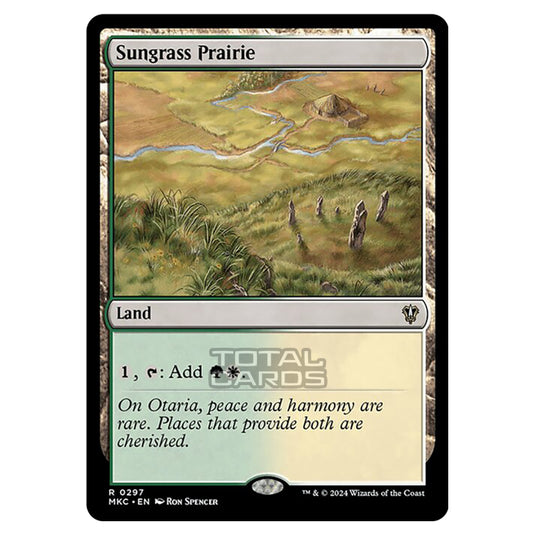 Magic The Gathering - Murders at Karlov Manor - Commander - Sungrass Prairie - 0297