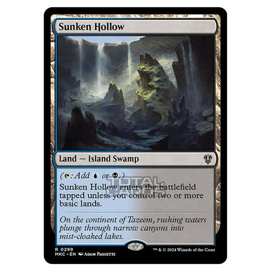 Magic The Gathering - Murders at Karlov Manor - Commander - Sunken Hollow - 0299