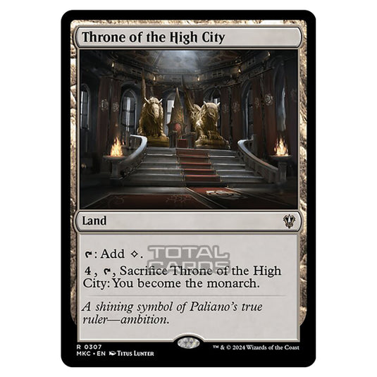 Magic The Gathering - Murders at Karlov Manor - Commander - Throne of the High City - 0307