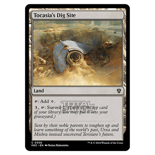 Magic The Gathering - Murders at Karlov Manor - Commander - Tocasia's Dig Site - 0308