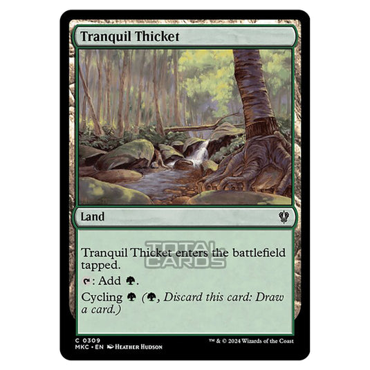 Magic The Gathering - Murders at Karlov Manor - Commander - Tranquil Thicket - 0309