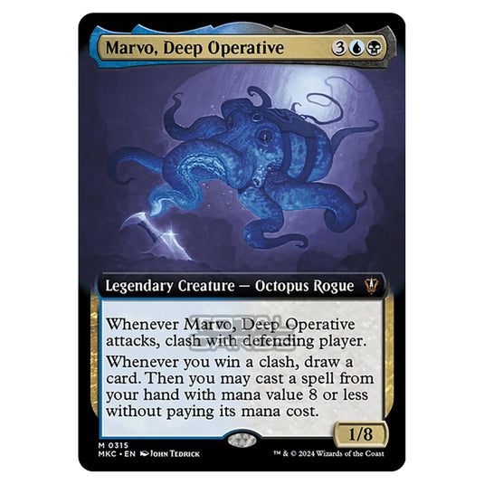 Magic The Gathering - Murders at Karlov Manor - Commander - Marvo, Deep Operative - 0315