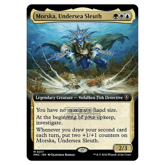 Magic The Gathering - Murders at Karlov Manor - Commander - Morska, Undersea Sleuth - 0317