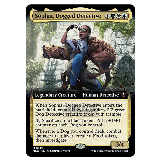 Magic The Gathering - Murders at Karlov Manor - Commander - Sophia, Dogged Detective - 0319