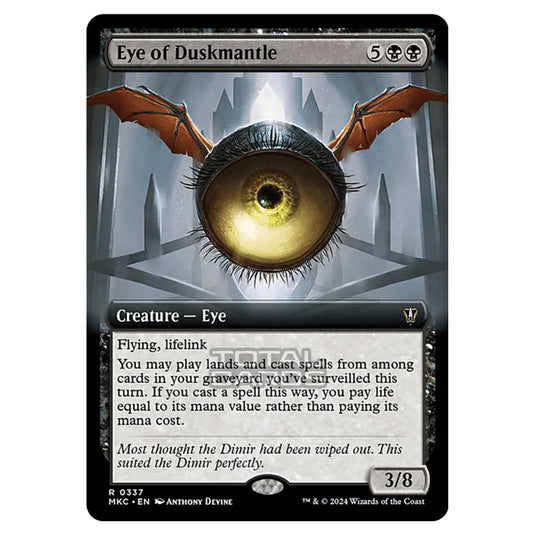 Magic The Gathering - Murders at Karlov Manor - Commander - Eye of Duskmantle - 0337