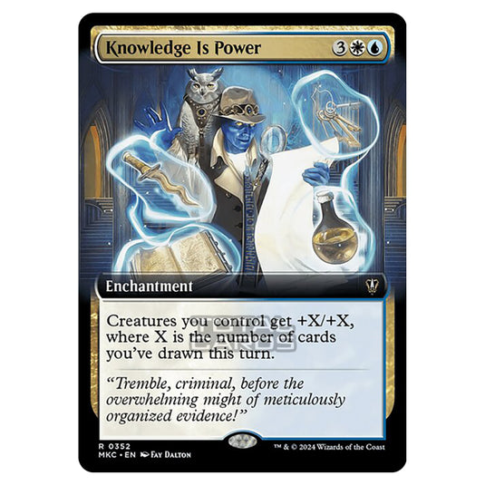 Magic The Gathering - Murders at Karlov Manor - Commander - Knowledge Is Power - 0352