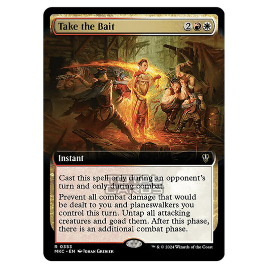 Magic The Gathering - Murders at Karlov Manor - Commander - Take the Bait - 0353