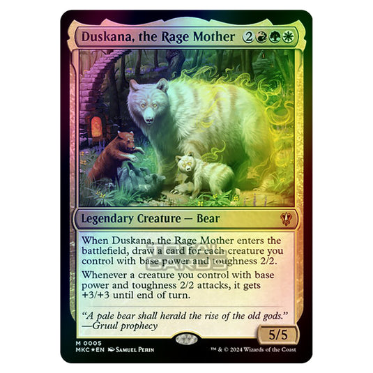 Magic The Gathering - Murders at Karlov Manor - Commander - Duskana, the Rage Mother - 0005 (Foil)