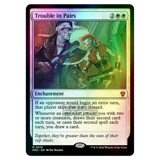 Magic The Gathering - Murders at Karlov Manor - Commander - Trouble in Pairs - 0015 (Foil)