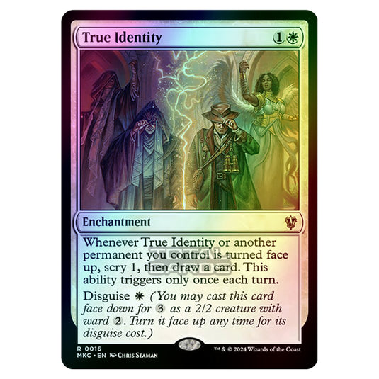 Magic The Gathering - Murders at Karlov Manor - Commander - True Identity - 0016 (Foil)