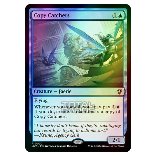 Magic The Gathering - Murders at Karlov Manor - Commander - Copy Catchers - 0020 (Foil)