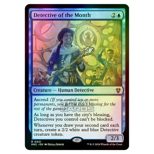 Magic The Gathering - Murders at Karlov Manor - Commander - Detective of the Month - 0021 (Foil)