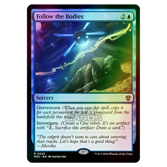 Magic The Gathering - Murders at Karlov Manor - Commander - Follow the Bodies - 0023 (Foil)