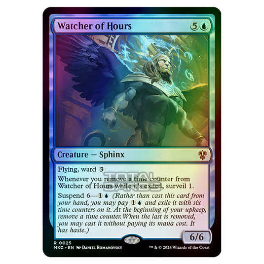 Magic The Gathering - Murders at Karlov Manor - Commander - Watcher of Hours - 0025 (Foil)