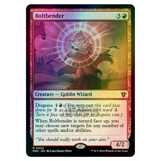 Magic The Gathering - Murders at Karlov Manor - Commander - Boltbender - 0030 (Foil)