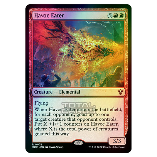 Magic The Gathering - Murders at Karlov Manor - Commander - Havoc Eater - 0031 (Foil)