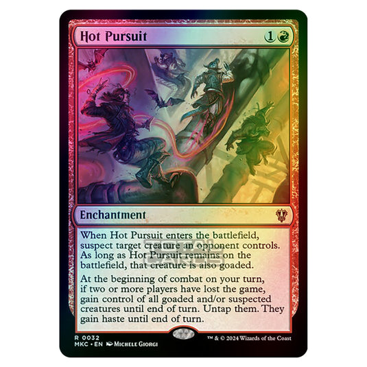 Magic The Gathering - Murders at Karlov Manor - Commander - Hot Pursuit - 0032 (Foil)