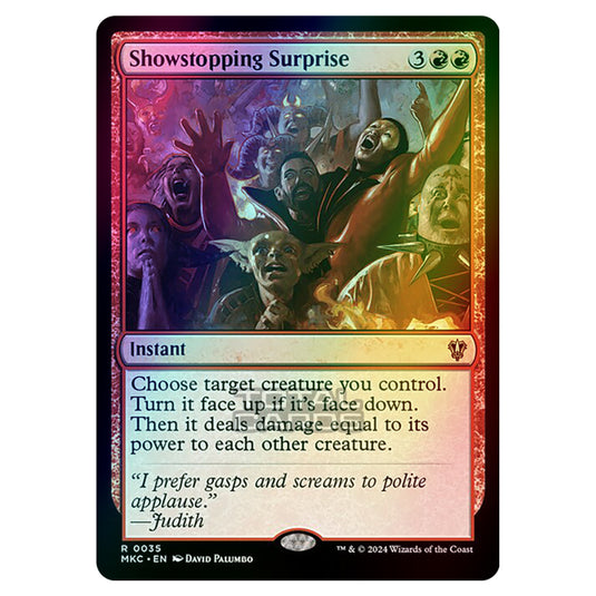 Magic The Gathering - Murders at Karlov Manor - Commander - Showstopping Surprise - 0035 (Foil)