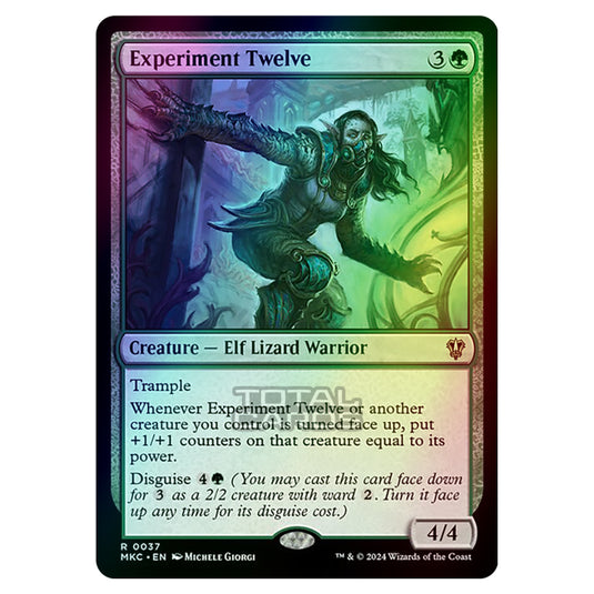 Magic The Gathering - Murders at Karlov Manor - Commander - Experiment Twelve - 0037 (Foil)