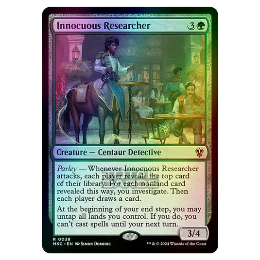 Magic The Gathering - Murders at Karlov Manor - Commander - Innocuous Researcher - 0038 (Foil)