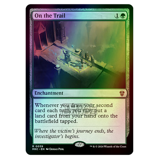 Magic The Gathering - Murders at Karlov Manor - Commander - On the Trail - 0039 (Foil)