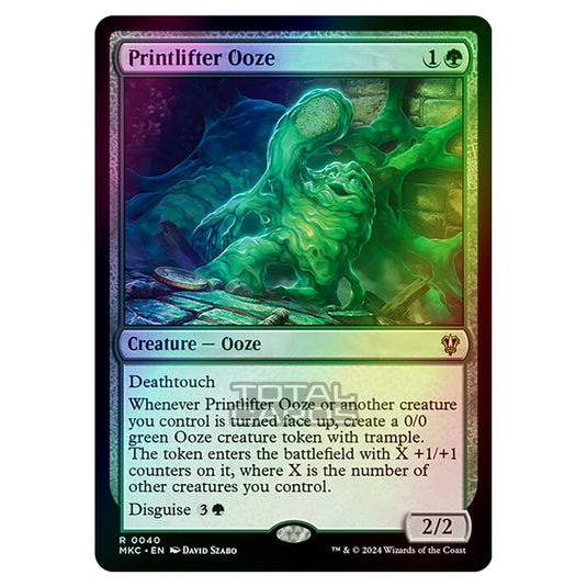 Magic The Gathering - Murders at Karlov Manor - Commander - Printlifter Ooze - 0040 (Foil)