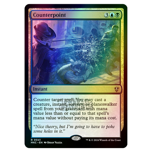 Magic The Gathering - Murders at Karlov Manor - Commander - Counterpoint - 0041 (Foil)