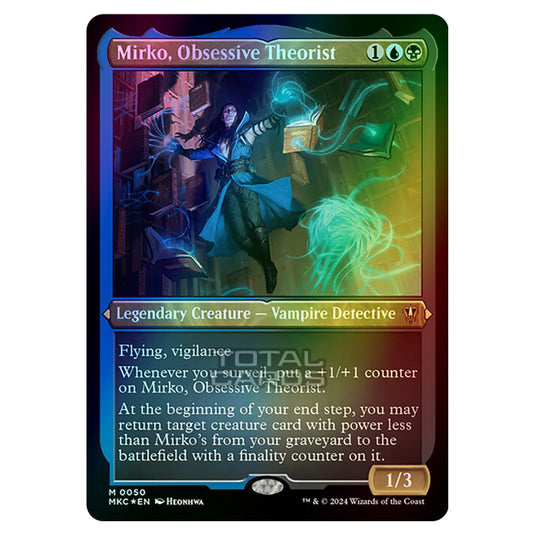 Magic The Gathering - Murders at Karlov Manor - Commander - Mirko, Obsessive Theorist - 0050 (Foil)