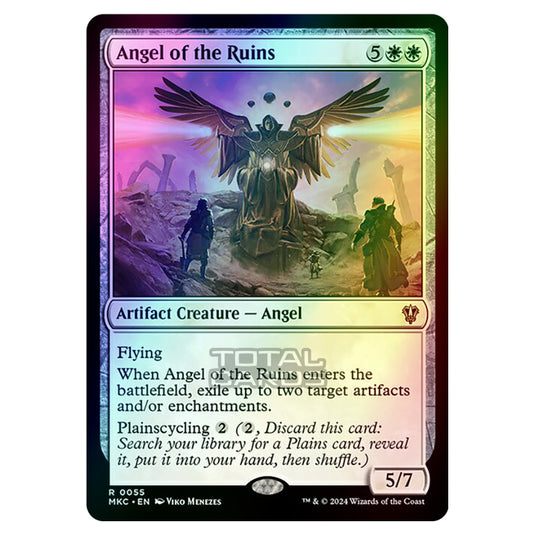 Magic The Gathering - Murders at Karlov Manor - Commander - Angel of the Ruins - 0055 (Foil)