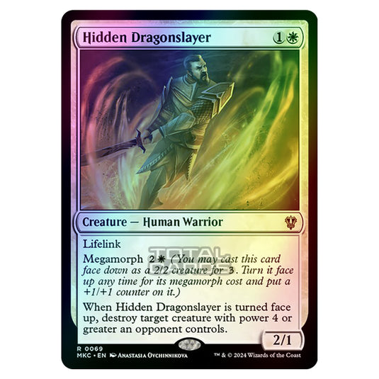 Magic The Gathering - Murders at Karlov Manor - Commander - Hidden Dragonslayer - 0069 (Foil)