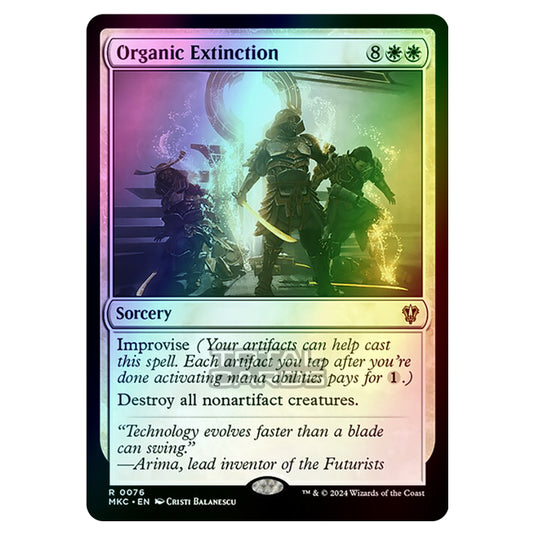 Magic The Gathering - Murders at Karlov Manor - Commander - Organic Extinction - 0076 (Foil)