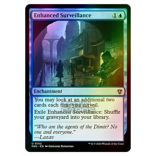 Magic The Gathering - Murders at Karlov Manor - Commander - Enhanced Surveillance - 0102 (Foil)