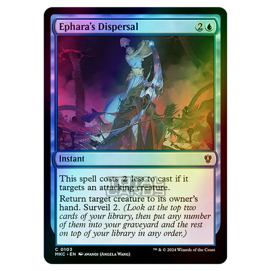 Magic The Gathering - Murders at Karlov Manor - Commander - Ephara's Dispersal - 0103 (Foil)