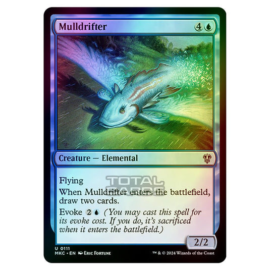 Magic The Gathering - Murders at Karlov Manor - Commander - Mulldrifter - 0111 (Foil)