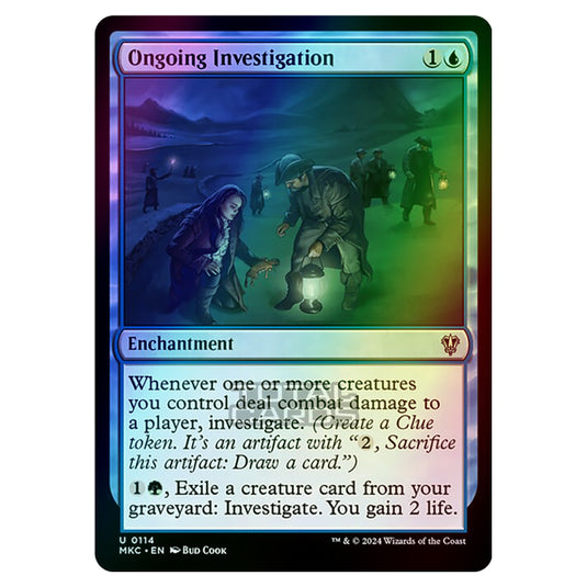 Magic The Gathering - Murders at Karlov Manor - Commander - Ongoing Investigation - 0114 (Foil)